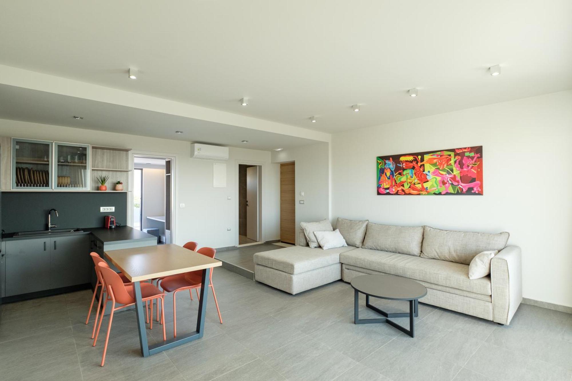 Sky-High 70Sqm Penthouse W. Stunning Views - 05 Apartment Chania  Luaran gambar